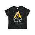 thumbnail image 1 of Inktastic My Nani Loves Me Giraffe Boys or Girls Toddler T-Shirt, 1 of 5
