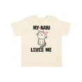thumbnail image 1 of Inktastic My Nani Loves Me Girls Girls Toddler T-Shirt, 1 of 5