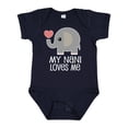 thumbnail image 1 of Inktastic My Nani Loves Me Grandchild Boys or Girls Baby Bodysuit, 1 of 5