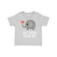 thumbnail image 1 of Inktastic My Nani Loves Me Grandchild Gift Boys or Girls Toddler T-Shirt, 1 of 5