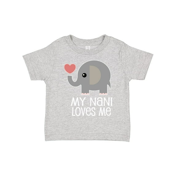 Inktastic My Nani Loves Me Grandchild Gift Boys or Girls Toddler T-Shirt