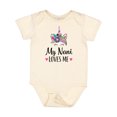 thumbnail image 1 of Inktastic My Nani Loves Me Grandchild Girls Baby Bodysuit, 1 of 5