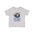 thumbnail image 1 of Inktastic My Nani Loves Me Grandson Bear Boys Baby T-Shirt, 1 of 5