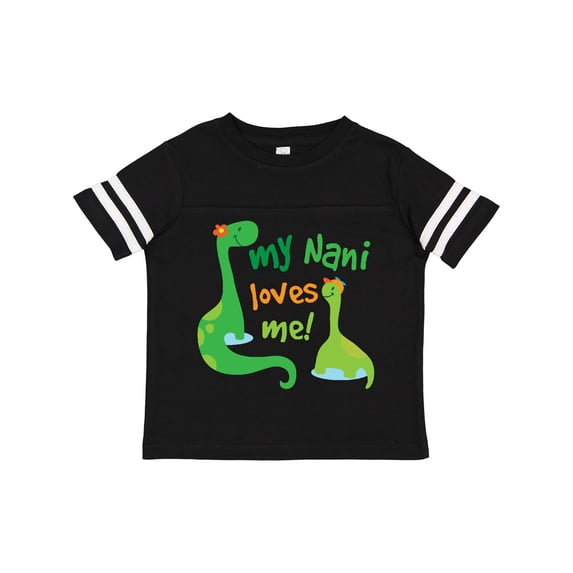 Inktastic My Nani Loves Me Grandson Dinosaur Boys Toddler T-Shirt