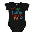thumbnail image 1 of Inktastic My Nannie Loves Me Boys or Girls Baby Bodysuit, 1 of 5