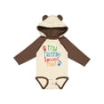thumbnail image 1 of Inktastic My Nannie Loves Me Boys or Girls Long Sleeve Baby Bodysuit, 1 of 5