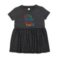 thumbnail image 1 of Inktastic My Nannie Loves Me Girls Baby Dress, 1 of 5
