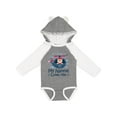 thumbnail image 1 of Inktastic My Nannie Loves Me Grandson Boys Long Sleeve Baby Bodysuit, 1 of 5