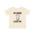 thumbnail image 1 of Inktastic My Nanny Loves Me Girl Grandchild Girls Baby T-Shirt, 1 of 5