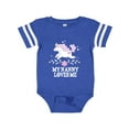 thumbnail image 1 of Inktastic My Nanny Loves Me Girl Unicorn Girls Baby Bodysuit, 1 of 5