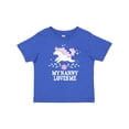 thumbnail image 1 of Inktastic My Nanny Loves Me Girl Unicorn Girls Baby T-Shirt, 1 of 5