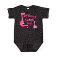 thumbnail image 1 of Inktastic My Nanny Loves Me Girls Baby Bodysuit, 1 of 5