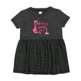 thumbnail image 1 of Inktastic My Nanny Loves Me Girls Baby Dress, 1 of 5
