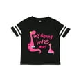 thumbnail image 1 of Inktastic My Nanny Loves Me Girls Toddler T-Shirt, 1 of 5