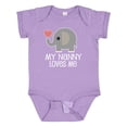 thumbnail image 1 of Inktastic My Nanny Loves Me Grandchild Boys or Girls Baby Bodysuit, 1 of 5