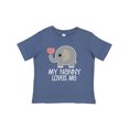 thumbnail image 1 of Inktastic My Nanny Loves Me Grandchild Boys or Girls Baby T-Shirt, 1 of 5