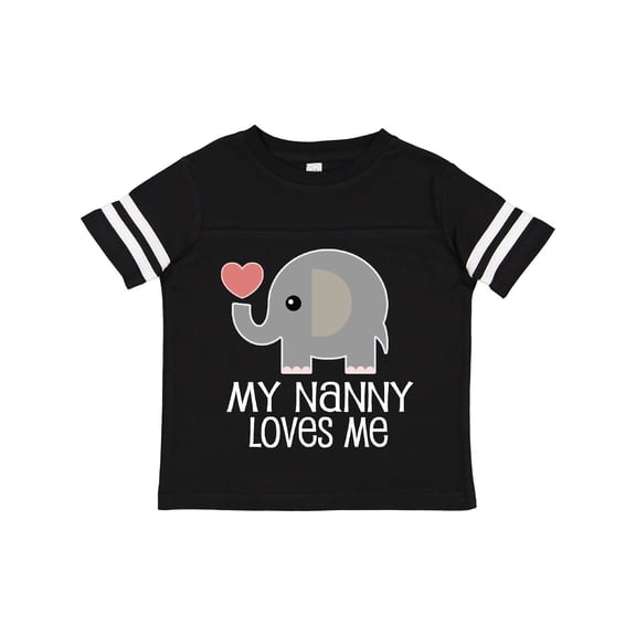Inktastic My Nanny Loves Me Grandchild Boys or Girls Toddler T-Shirt