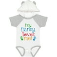 thumbnail image 1 of Inktastic My Nanny Loves Me Grandson Boys or Girls Baby Bodysuit, 1 of 5