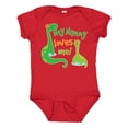 thumbnail image 1 of Inktastic My Nanny Loves Me Grandson Dinosaur Boys Baby Bodysuit, 1 of 5