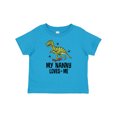 thumbnail image 1 of Inktastic My Nanny Loves Me Grandson Dinosaur Boys Baby T-Shirt, 1 of 5