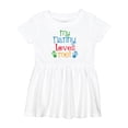 thumbnail image 1 of Inktastic My Nanny Loves Me Grandson Girls Baby Dress, 1 of 5
