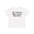 thumbnail image 1 of Inktastic My Nanny is My Bestie Boys or Girls Baby T-Shirt, 1 of 5