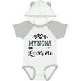 thumbnail image 1 of Inktastic My Nona Grandma Loves Me Girls Girls Baby Bodysuit, 1 of 5