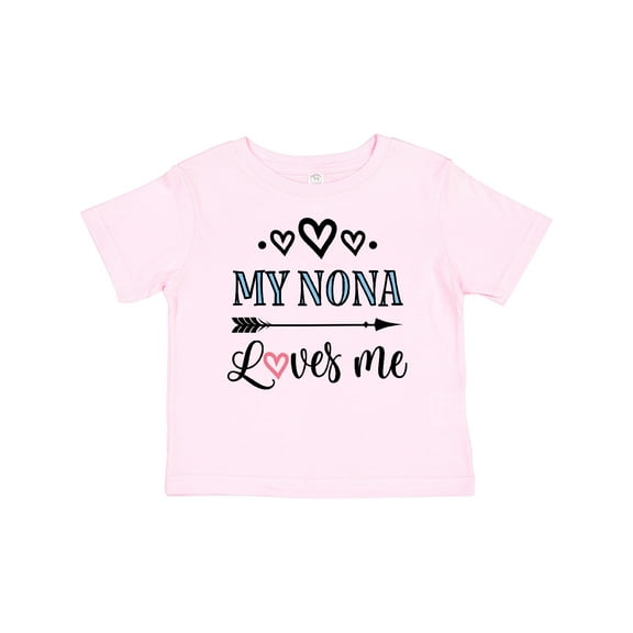 Inktastic My Nona Grandma Loves Me Girls Girls Baby T-Shirt