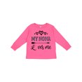 thumbnail image 1 of Inktastic My Nona Grandma Loves Me Girls Girls Long Sleeve Toddler T-Shirt, 1 of 5