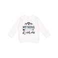 thumbnail image 1 of Inktastic My Nona Grandma Loves Me Girls Toddler Sweatshirt, 1 of 4