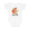 thumbnail image 1 of Inktastic My Nona Loves Me Cute Fox Boys or Girls Baby Bodysuit, 1 of 5