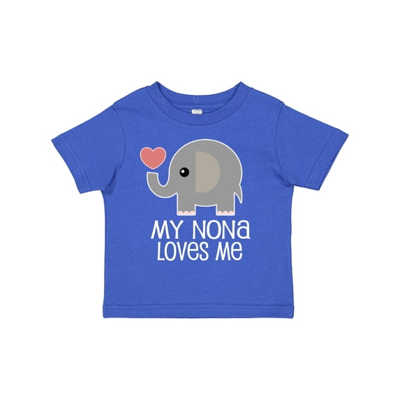 Inktastic My Nona Loves Me Grandchild Boys or Girls Toddler T-Shirt