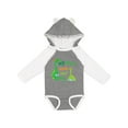 thumbnail image 1 of Inktastic My Nona Loves Me Grandson Dinosaur Boys Long Sleeve Baby Bodysuit, 1 of 5