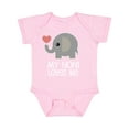 thumbnail image 1 of Inktastic My Noni Loves Me Grandchild Boys or Girls Baby Bodysuit, 1 of 5