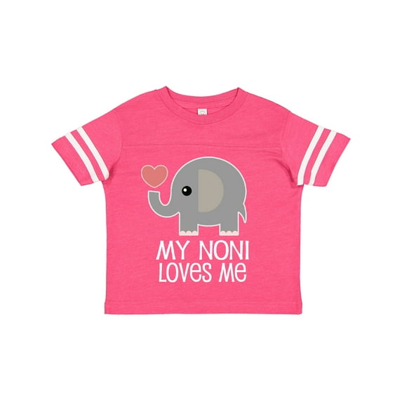 Inktastic My Noni Loves Me Grandchild Boys or Girls Toddler T-Shirt