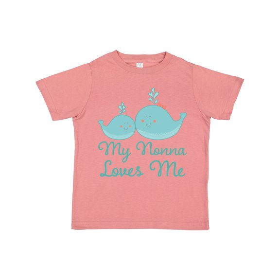 Inktastic My Nonna Loves Me Boys or Girls Toddler T-Shirt