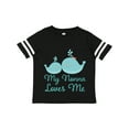 thumbnail image 1 of Inktastic My Nonna Loves Me Boys or Girls Toddler T-Shirt, 1 of 5