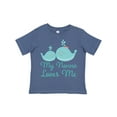 thumbnail image 1 of Inktastic My Nonna Loves Me Boys or Girls Toddler T-Shirt, 1 of 5