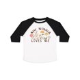 thumbnail image 1 of Inktastic My Nonna Loves Me Boys or Girls Toddler T-Shirt, 1 of 5