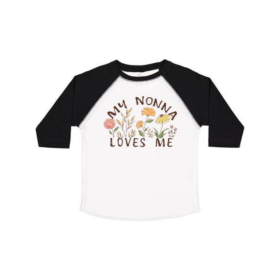 Inktastic My Nonna Loves Me Boys or Girls Toddler T-Shirt
