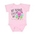 thumbnail image 1 of Inktastic My Nonna Loves Me Cute Dragonfly Boys or Girls Baby Bodysuit, 1 of 5