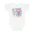 thumbnail image 1 of Inktastic My Nonna Loves Me Cute Dragonfly Boys or Girls Baby Bodysuit, 1 of 5