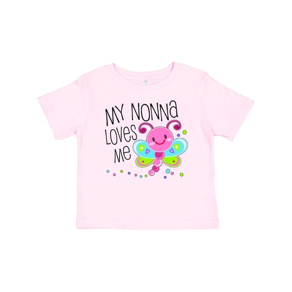 Inktastic My Nonna Loves Me- Cute Dragonfly Boys or Girls Baby T-Shirt