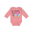 thumbnail image 1 of Inktastic My Nonna Loves Me- Cute Dragonfly Boys or Girls Long Sleeve Baby Bodysuit, 1 of 5