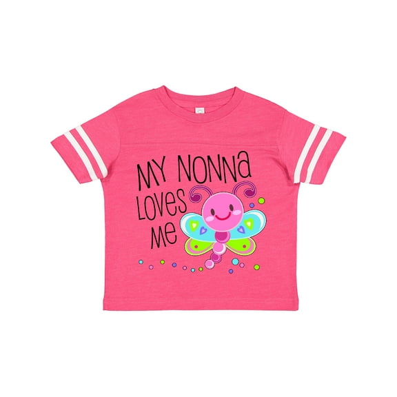 Inktastic My Nonna Loves Me Cute Dragonfly Boys or Girls Toddler T-Shirt
