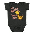 thumbnail image 1 of Inktastic My Nonna Loves Me Cute Giraffe Boys or Girls Baby Bodysuit, 1 of 5
