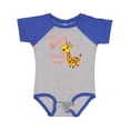 thumbnail image 1 of Inktastic My Nonna Loves Me Cute Giraffe Boys or Girls Baby Bodysuit, 1 of 5