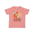 thumbnail image 1 of Inktastic My Nonna Loves Me Gift Cute Fox Boys or Girls Toddler T-Shirt, 1 of 5