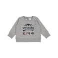 thumbnail image 1 of Inktastic My Nonna Loves Me Girls Baby Sweatshirt, 1 of 4