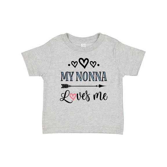 Inktastic My Nonna Loves Me Girls Girls Baby T-Shirt